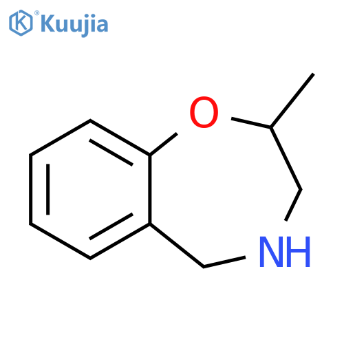 2-methyl-2,3,4,5-tetrahydrobenzo[f][1,4]oxazepine structure