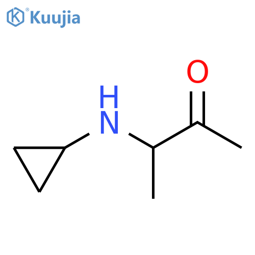 2-Butanone, 3-(cyclopropylamino)- structure