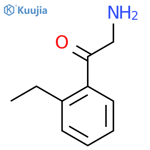 2-amino-1-(2-ethylphenyl)ethan-1-one structure