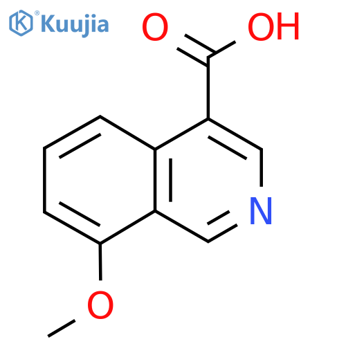 8-Methoxyisoquinoline-4-carboxylic acid structure