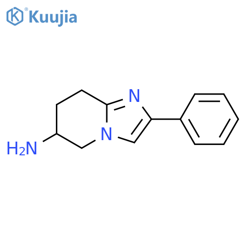2-phenyl-5H,6H,7H,8H-imidazo[1,2-a]pyridin-6-amine structure