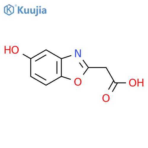5-Hydroxybenzo[d]oxazole-2-acetic acid structure