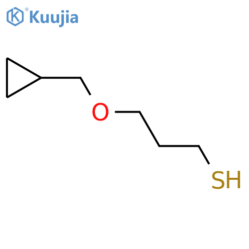 3-(Cyclopropylmethoxy)propane-1-thiol structure