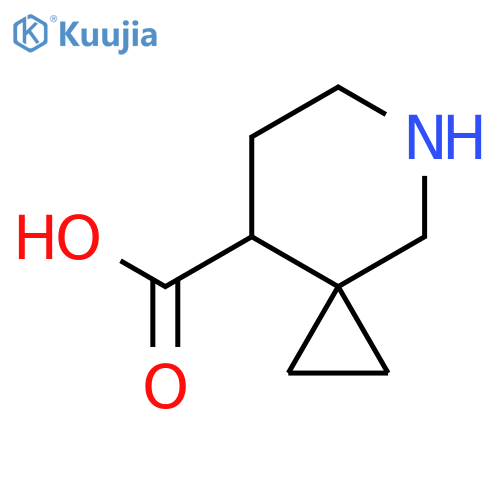 5-Azaspiro[2.5]octane-8-carboxylic acid structure