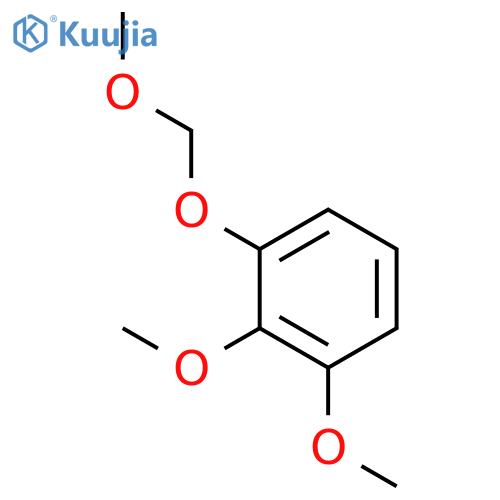 Benzene, 1,2-dimethoxy-3-(methoxymethoxy)- structure