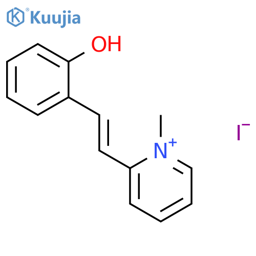 2-2-(2-Hydroxyphenyl)ethenyl-1-methylpyridin-1-ium Iodide structure