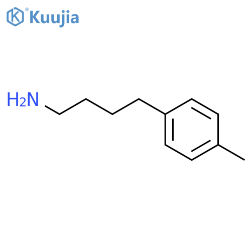 4-Methyl-benzenebutanamine structure
