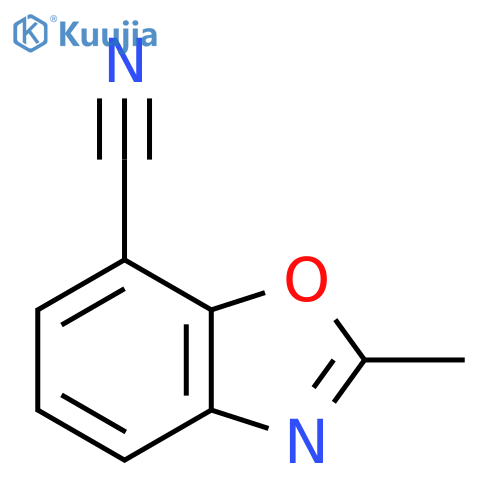 7-Cyano-2-methylbenzo[d]oxazole structure