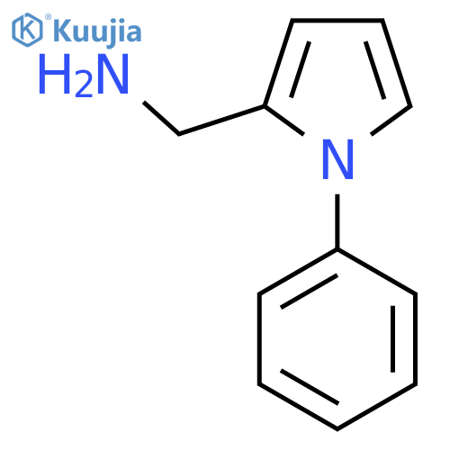 (1-Phenyl-1H-pyrrol-2-yl)methanamine structure