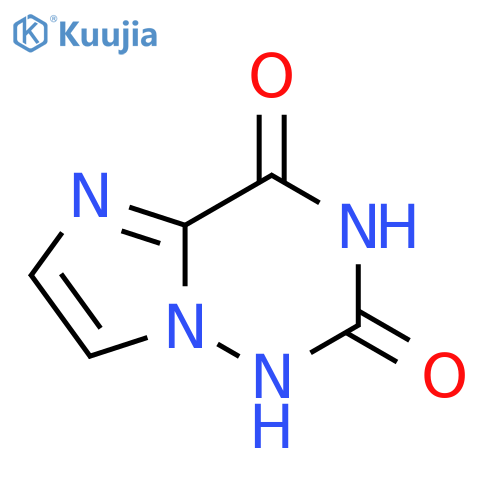 imidazo2,1-f1,2,4triazine-2,4-diol structure