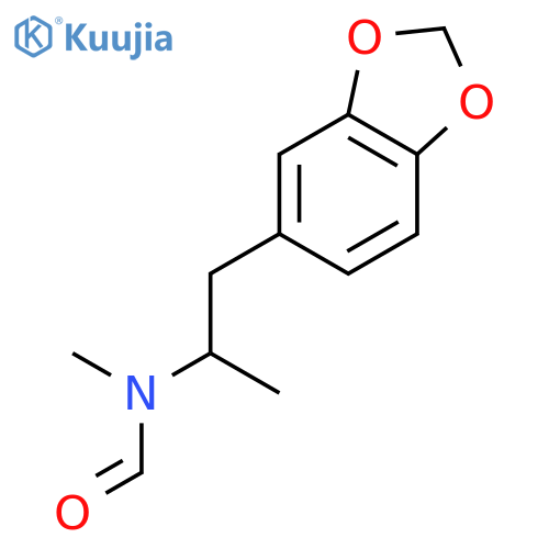 Formamide,N-[2-(1,3-benzodioxol-5-yl)-1-methylethyl]-N-methyl- structure