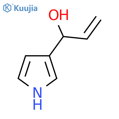 1-(1H-pyrrol-3-yl)prop-2-en-1-ol structure