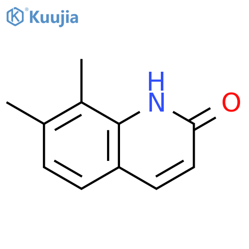 7,8-Dimethylquinolin-2(1H)-one structure