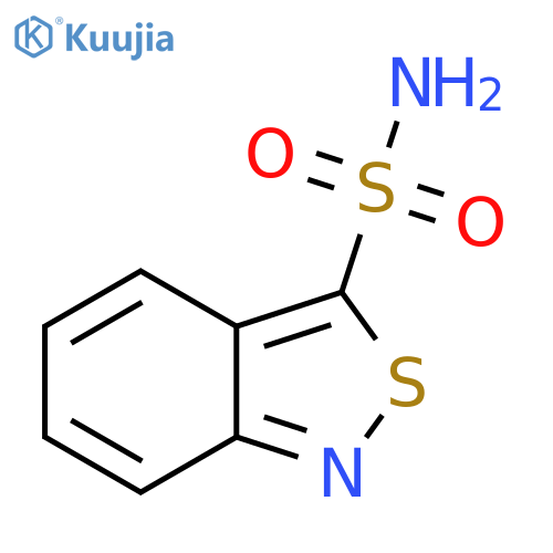 2,1-benzothiazole-3-sulfonamide structure