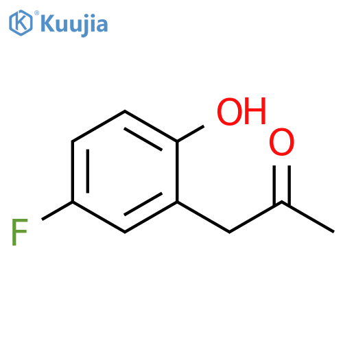 2-Propanone, 1-(5-fluoro-2-hydroxyphenyl)- structure
