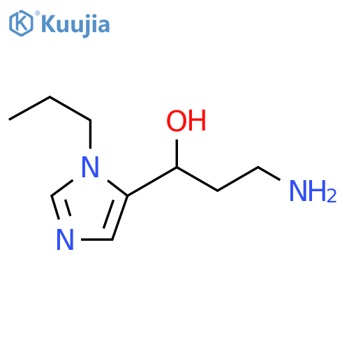 1H-Imidazole-5-methanol, α-(2-aminoethyl)-1-propyl- structure