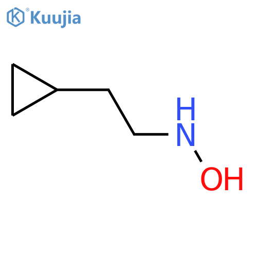N-(2-cyclopropylethyl)hydroxylamine structure