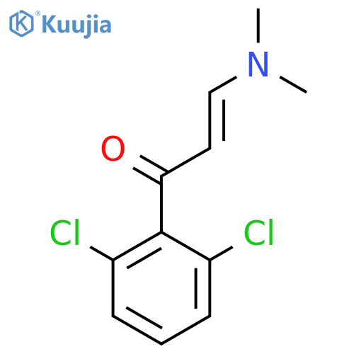 1-(2,6-Dichlorophenyl)-3-(dimethylamino)prop-2-en-1-one structure
