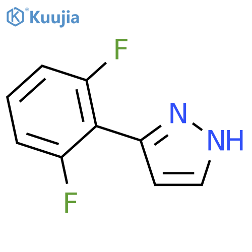 3-(2,6-Difluorophenyl)pyrazole structure