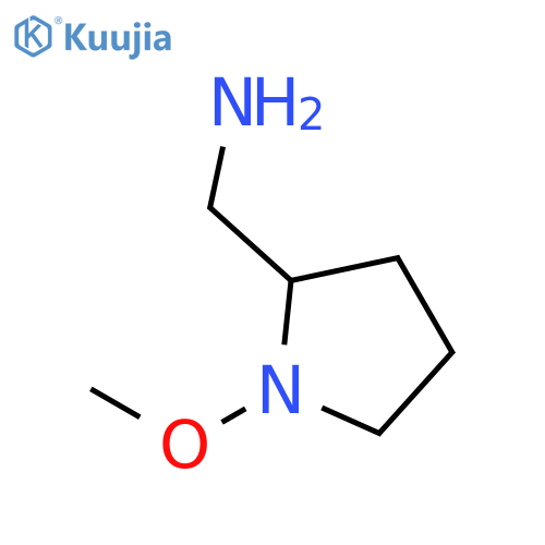 2-Pyrrolidinemethanamine,1-methoxy- structure