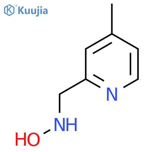 N-(4-methylpyridin-2-yl)methylhydroxylamine structure