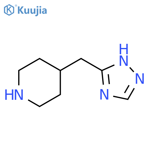 4-(1H-1,2,4-triazol-3-yl)methylpiperidine structure