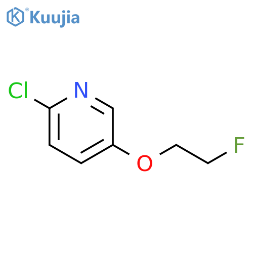 2-Chloro-5-(2-fluoroethoxy)pyridine structure