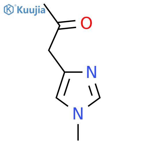 1-(1-methyl-1H-imidazol-4-yl)propan-2-one structure