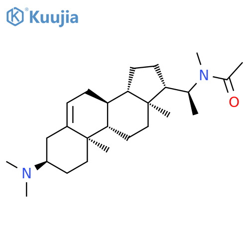 Acetamide, N-[(3a,20S)-3-(dimethylamino)pregn-5-en-20-yl]-N-methyl-(9CI) structure
