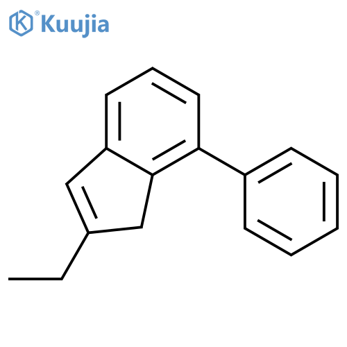 2-Ethyl-7-phenyl-1H-indene structure