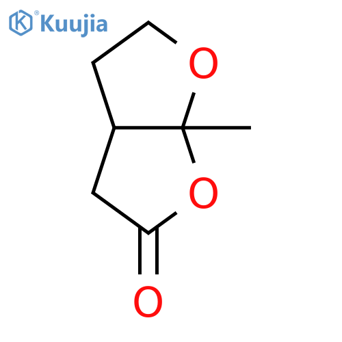 Furo[2,3-b]furan-2(3H)-one,tetrahydro-6a-methyl- structure