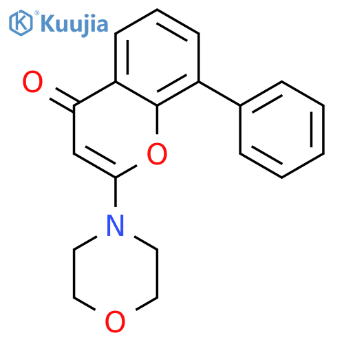 2-Morpholin-4-yl-8-phenyl-4H-chromen-4-one structure