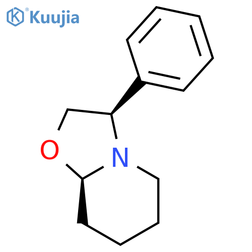 5H-Oxazolo[3,2-a]pyridine, hexahydro-3-phenyl-, (3R,8aR)- structure