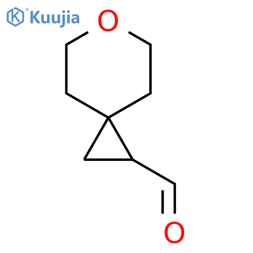 6-oxaspiro2.5octane-1-carbaldehyde structure