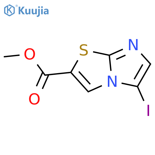 Methyl 5-Iodoimidazo2,1-B1,3Thiazole-2-Carboxylate structure