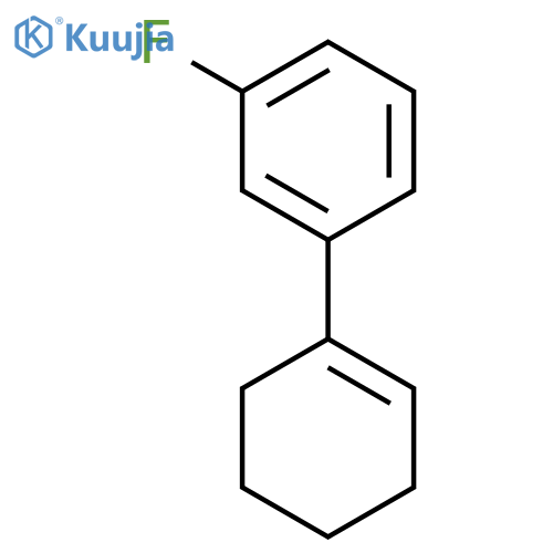 1-(cyclohex-1-en-1-yl)-3-fluorobenzene structure