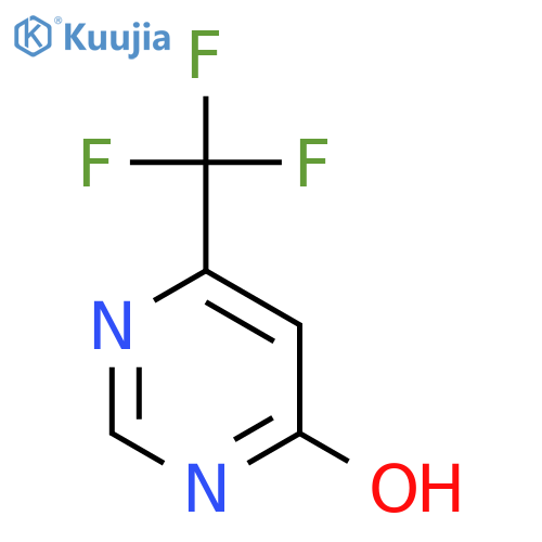 4-Hydroxy-6-(trifluoromethyl)pyrimidine structure