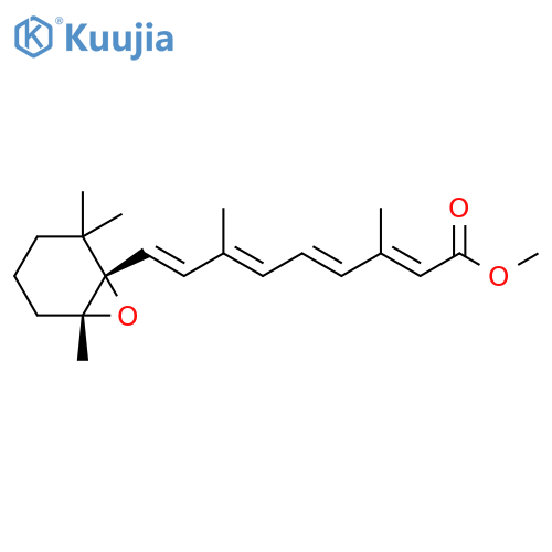 (5R,6S)-5,6-Epoxytretinoin structure