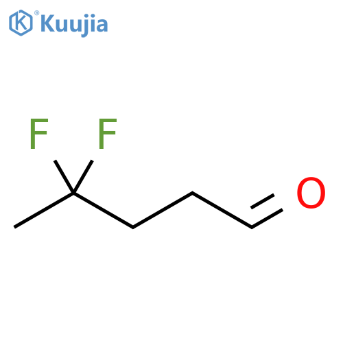 4,4-difluoropentanal structure