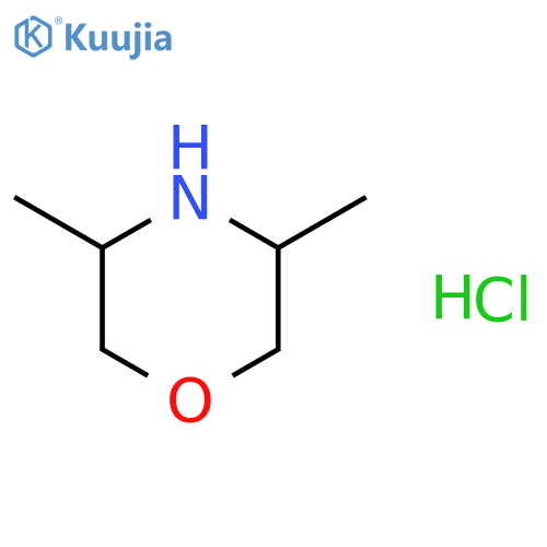 (3S,5S)-3,5-Dimethylmorpholine hydrochloride structure