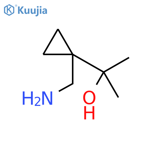 Cyclopropanemethanol, 1-(aminomethyl)-α,α-dimethyl- structure