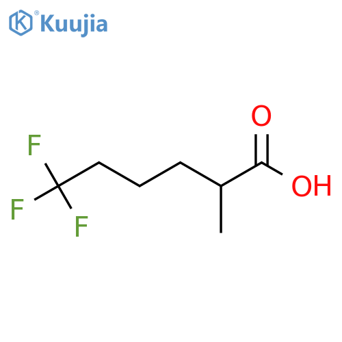 6,6,6-Trifluoro-2-methylhexanoic acid structure
