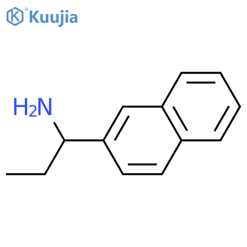 1-Naphthalen-2-yl-propylamine structure