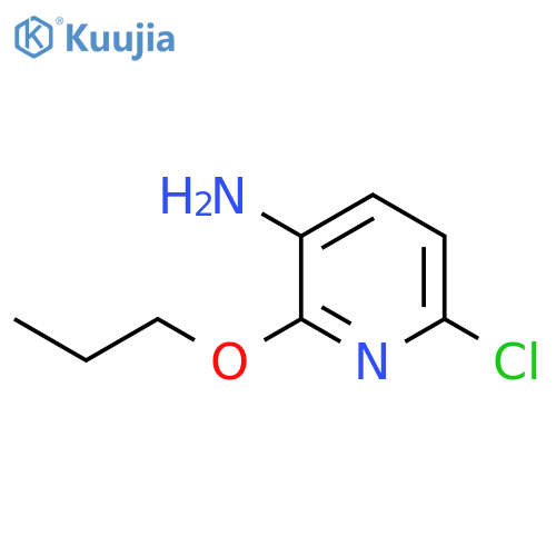 6-Chloro-2-propoxypyridin-3-amine structure
