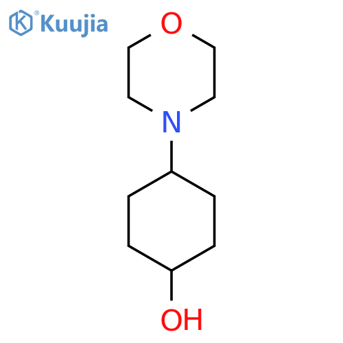 trans-4-Morpholinocyclohexanol structure