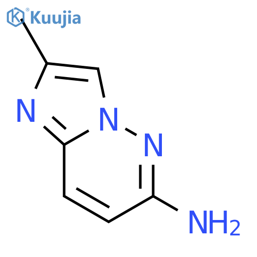 2-Methylimidazo[1,2-b]pyridazin-6-amine structure