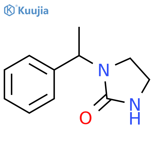 1-(1-phenylethyl)imidazolidin-2-one structure