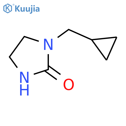 1-(cyclopropylmethyl)imidazolidin-2-one structure