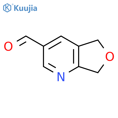 5,7-Dihydrofuro[3,4-b]pyridine-3-carbaldehyde structure