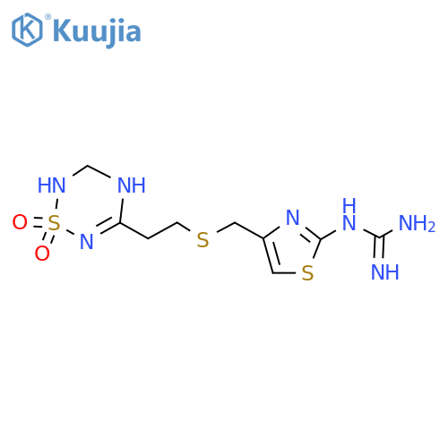 2H-1,2,4,6-Thiatriazine, guanidine deriv. structure
